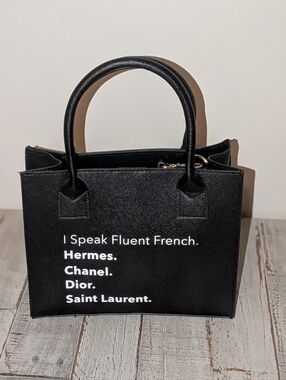 Small Black LA!TC Vegan Tote